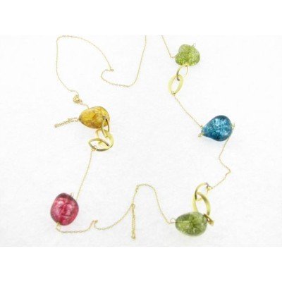 Lineargent collar plata piedra