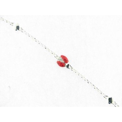 Pulsera Plata Esmalte