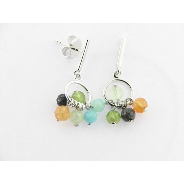 Viceroy pendientes plata piedras