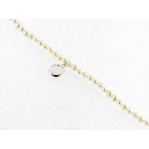 Viceroy pulsera perlas plata