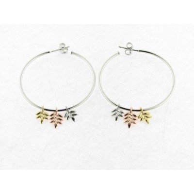 Naiomy pendientes aro plata