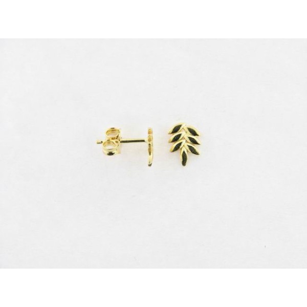 Naiomy pendientes plata chapada