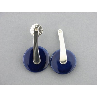 Pendientes rueta plata
