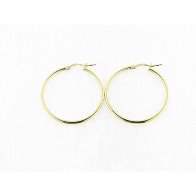 Pendientes Aro Plata Chapada