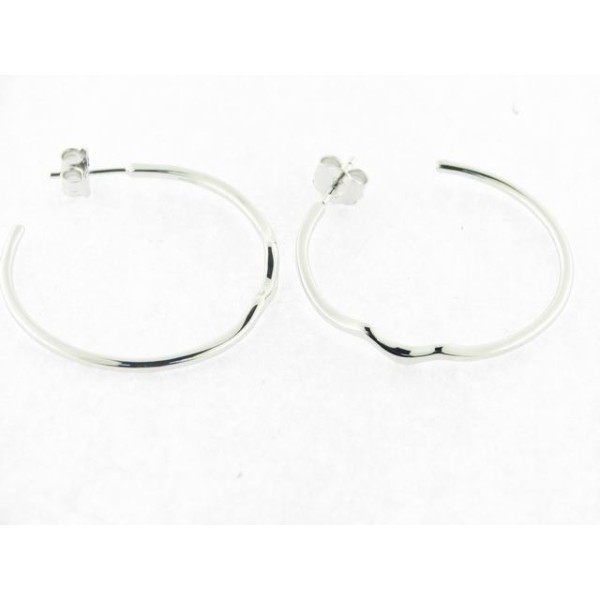Linea argent pendientes aro plata