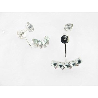 Lineargent pendientes plata