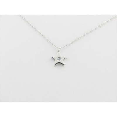 Luxenter gargantilla plata circonita