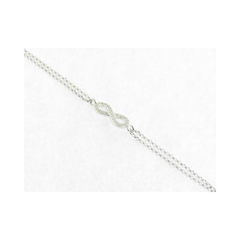 Lotus Pulsera Plata Piedras