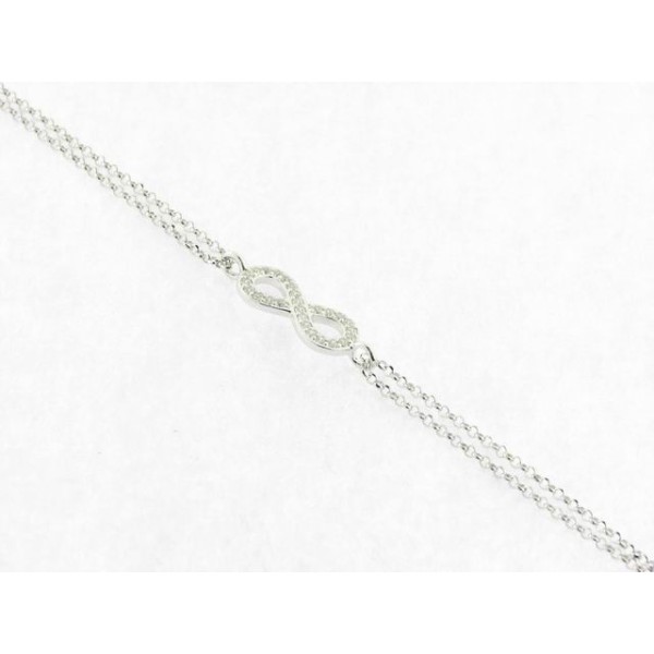 Lotus Pulsera Plata Piedras