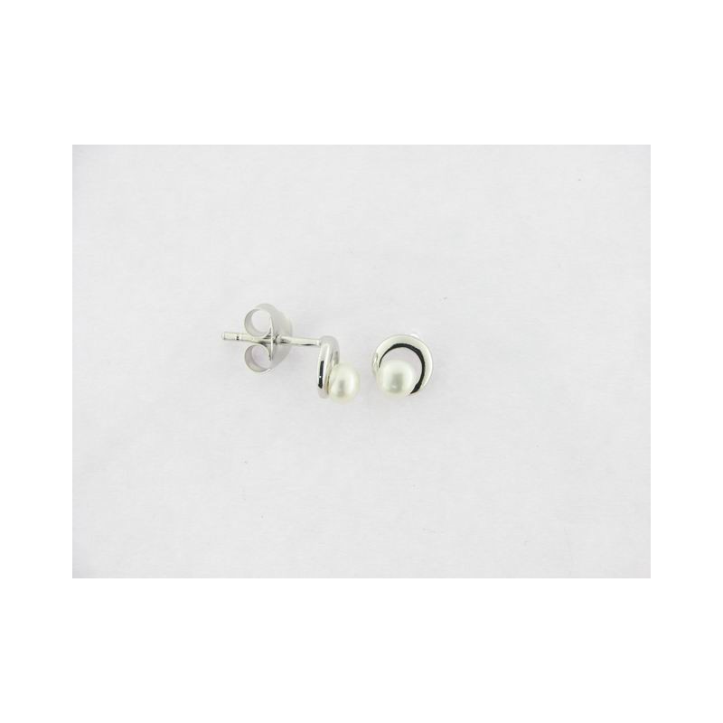 Viceroy pendientes plata perla