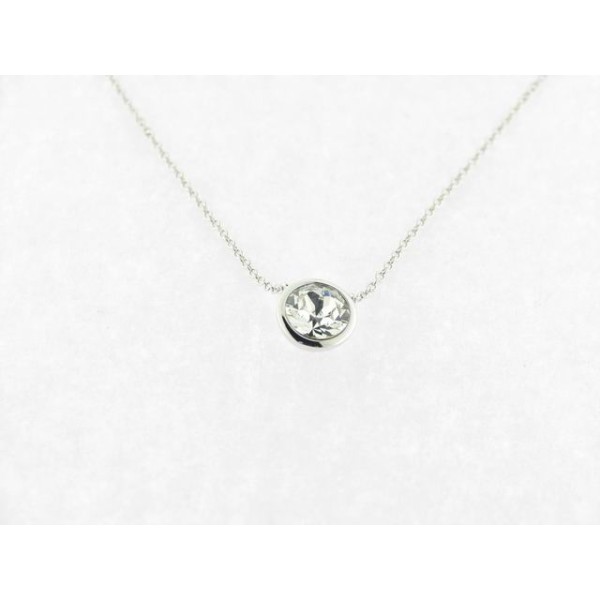 Lotus Gargantilla Plata Swarovski