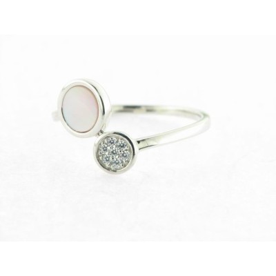 Naiomy Anillo Plata Circonita