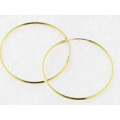 Pendientes Aro Plata Chapada