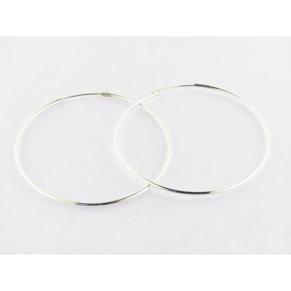 Pendientes Aro Plata