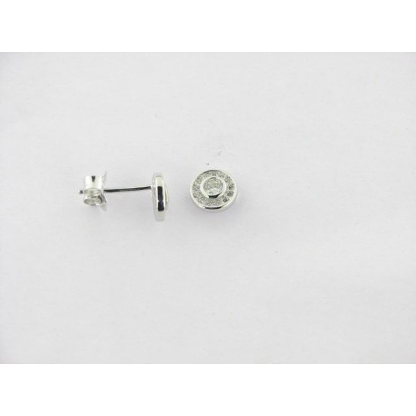 Lotus pendientes plata circontas