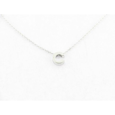 Colgante Letra " C " Plata