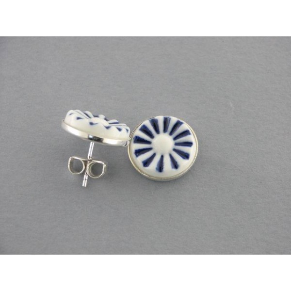 Pendientes estrella plata