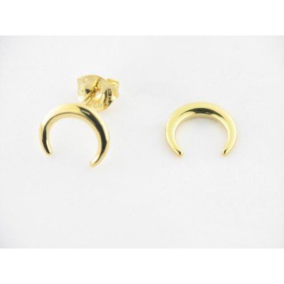 Lotus plata pendientes chapado