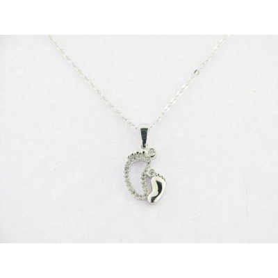 Lotus Colgante Plata Piedras