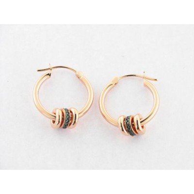Duran exquse pendientes aro plata cobre