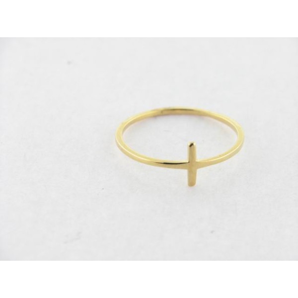 Anillo Plata Chapada