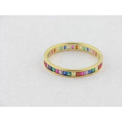 Anillo Plata Chapada Piedras