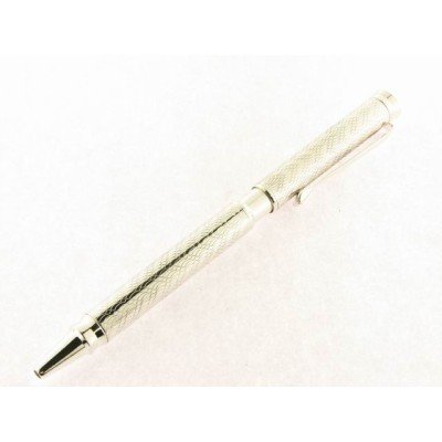 Boligrafo Plata y Metal Plateado