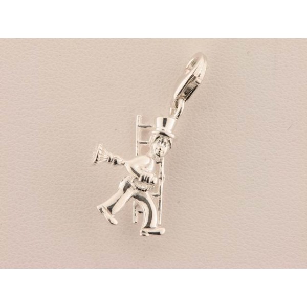 Charm Limpia Chimeneas Plata