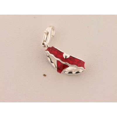 Charm Braguita Short Rojo Esmalte