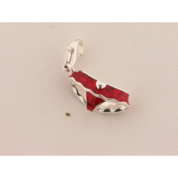 Charm Braguita Short Rojo Esmalte