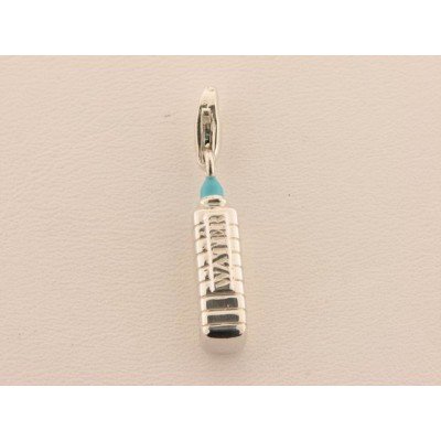 Charm Botella Agua Plata