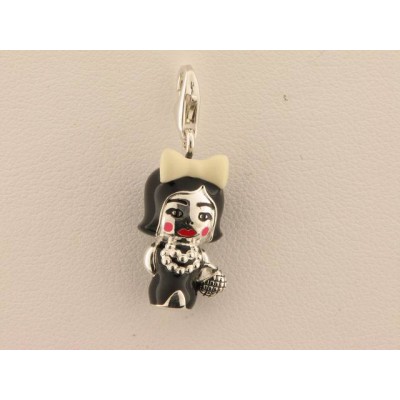 Charm Sabo Doll Esmalte Negro