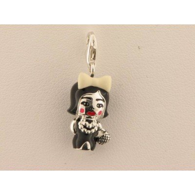 Charm Sabo Doll Esmalte Negro