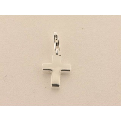 Charm cruz plata