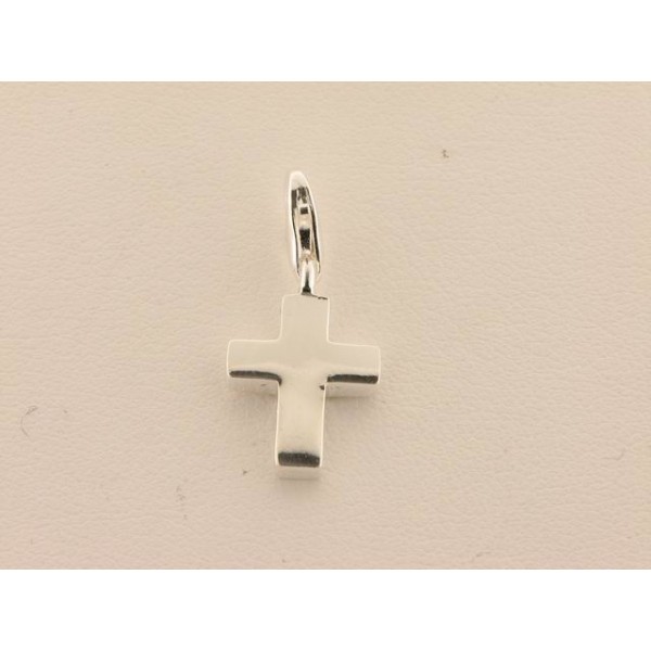 Charm cruz plata