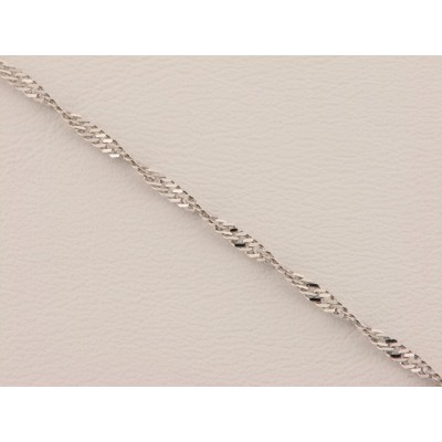 Cadena Oro Blanco 40 Cm