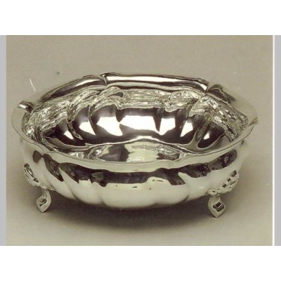 Centro plata ondas 16 cm c/patas