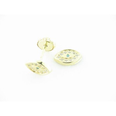 Pendientes Oro Piedras