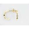 Pendientes Aro Oro Piedras