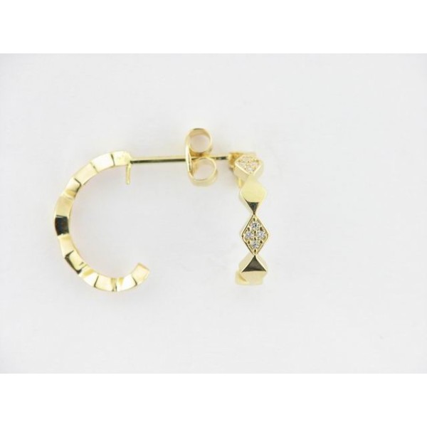 Pendientes Aro Oro Piedras