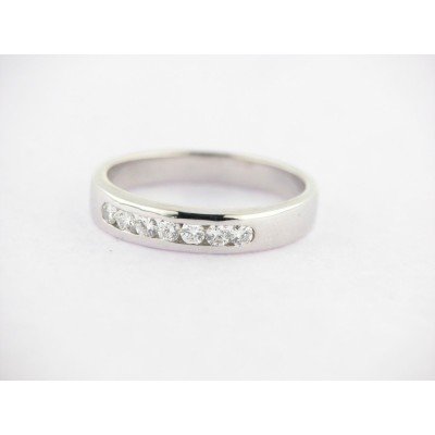 Sortija Oro Blanco Diamantes