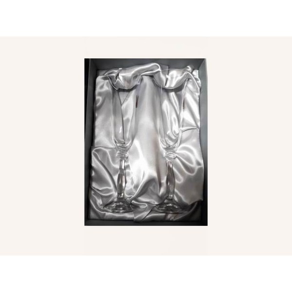 2 copas champagne cristal angela