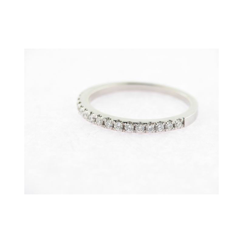 Sortija Oro Blanco Diamantes