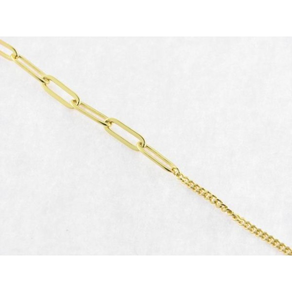 Lotus pulsera plata chapada