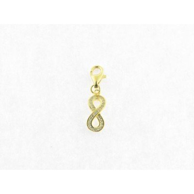 Lotus charm plata chapada piedras