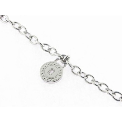 Lotus pulsera acero piedras