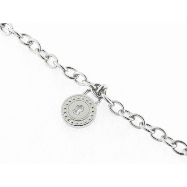 Lotus pulsera acero piedras
