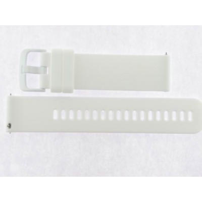 Correa smart silicona blanca 22mm