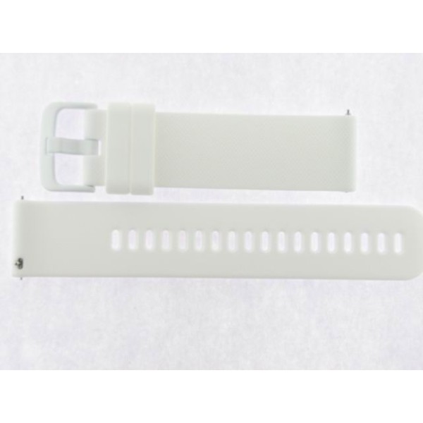 Correa smart silicona blanca 22mm