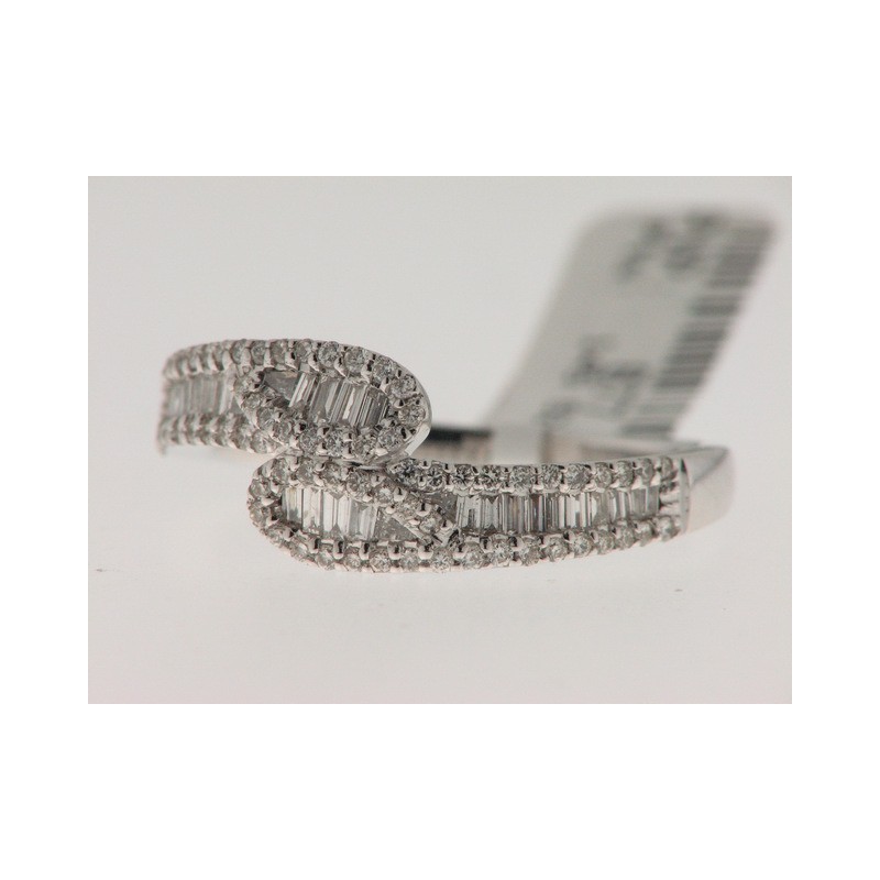 Sortija Oro Blanco Diamantes